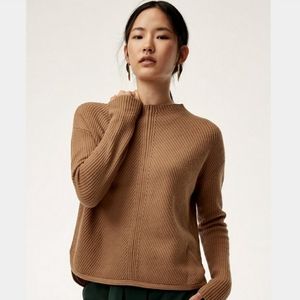 Aritzia Babaton brown/tan Chalmers sweater